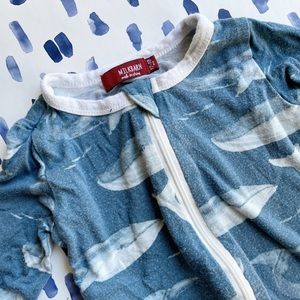 Milkbarn Pajamas with Zipper 12-18